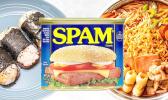 SPAM can with misubi