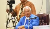 Speaker of the House, Savali Talavou Ale thanked faipule for their diligent work during the 45 days of the session. Speaker of the House, Savali Talavou Ale
