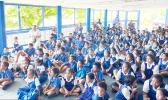 St. Francis Elementary School students
