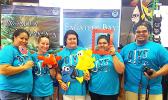 Officials and staff members of NOAA's National Marine Sanctuary