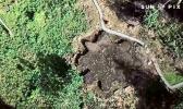 One of many star mounds now revealed. 