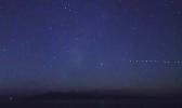 Residents across the state have spotted strange lights in the sky for days. (Source: Kyle Hunt) strange lights in the sky