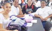 Students representing various public and private high schools, including the ASCC, gathered at the Lee Auditorium yesterday for this year's Health Occupations Students of America (HOSA) state conference. 