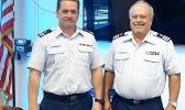 William Sword (right) – flotilla commander; Michael McDonald – vice commander
