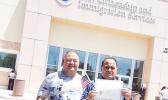 Brothers Taetuli Sani and retired Army Sergeant First Class Vaitogi Sani Taetuli
