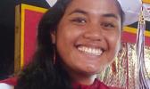 Tafuna High School class of 2018 Salutatorian Mua Fiatoa [photo: Leua Aiono Frost]