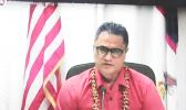 Screen shot of Lt. Gov. Talauega Eleasalo V. Ale