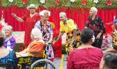 Seniors celebrate the season