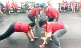 TAOA exercise group at SSY gym