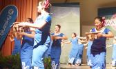 Le Taupou Manaia performing in August of last year.