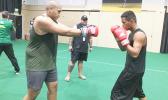 Falaniko Tauta, one of the American Samoa boxers who competed in Canberra, Australia International Boxing, has qualified for the Youth Olympic Games 2018 in Argentina.  [Courtesy photo]