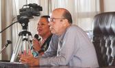 Territorial Bank of American Samoa (TBAS) Board nominee Leilua Stevenson and current TBAS board chairman, Steve Watson