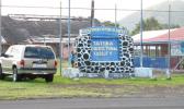 TCF Territorial Correctional Facility sign