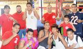 The American Samoa boxing team won the “2Samoas Battle” Trophy after winning all five amateur special bouts of the International Boxing Championship last weekend with the team from Samoa [photo AF]