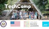 More information on TechCamp Young Pacific Leaders 2022 and how to apply will be shared in the coming months on our social media and website. For questions, please contact Mara Hosoda HosodaMK@state.gov. TechCamp graphic