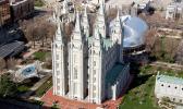 Historic Temple Square and the headquarters of the Church of Jesus Christ of Latter-day Saints (aka Mormons) are located in the heart of downtown Salt Lake City. While the Salt Lake temple is under renovation there are still many places you can visit on and near Historic Temple Square, including the Conference Center, FamilySearch Library, The Tabernacle, and The Church History Museum TEMPLE SQUARE