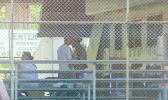 Some of the people quaratined at the ASCC gym earlier this week