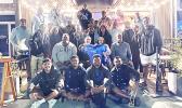 Troy & Theodora Polamalu with Manu Samoa