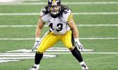Troy Polamalu on the playing field
