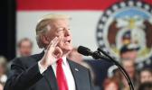 President Donald Trump speaks about tax reform at the St. Charles Convention Center, Wednesday, Nov. 29, 2017, in St. Charles, Mo. (AP Photo/Andrew Harnik) President Donald Trump speaks about tax reform at the St. Charles Convention Center, Wednesday, Nov. 29, 2017, in St. Charles, Mo. (AP Photo/Andrew Harnik)