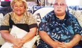 Senate President, Sen. Tuaolo Manaia Eti Tuiletufuga Fruean and his wife, Fiapaipai Fruean