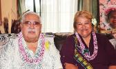 Sen. Tuaolo M. Fruean and wife Fiapaipai