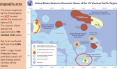 The U.S. EEZ in the Western Pacific region. The US EEZ