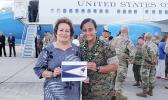 Amata with U.S. Marine Anasitasia Ioane of Aua