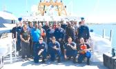 The U.S. Coast Guard Cutter Oliver Berry crew