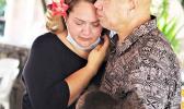  Tauese Va’a Sunia with tausi Beverly and daughter