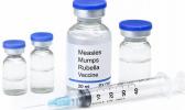 Photo of MMR vaccine and needle