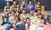 Samoana boys varsity basketball team