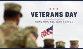 On October 8, 1954, President Dwight D. Eisenhower issued the first “Veterans Day Proclamation.” He wrote: “In order to insure proper and widespread observance of this anniversary, all veterans, all veterans' organizations, and the entire citizenry will wish to join hands in the common purpose. VETERANS DAY BANNER