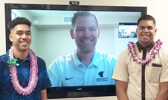 Leone Faia Jr,Sione Bishop Jr,Coach Thomas Young