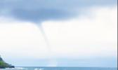 Waterspout just outside Leone bay