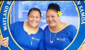 Two Wayland Univ. grads