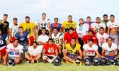 Nu’uuli Vocational Technical High School’s – Varsity Football Team, under the management and supervision of Principal and Head Coach Tupa’i Rod Atafua.  [photo: TG]
