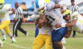 Johnson Talauega of the Samoana Sharks