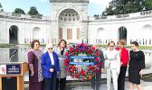 Members of the Congressional Caucus for Women’s Issues including Aumua Amata