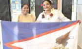 Alphina Liusamoa and Dr. Sabrina Suluai-Mahuka 