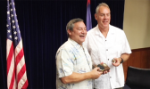 Sec. Ryan Zinke with Guam Governor Eddie Calvo